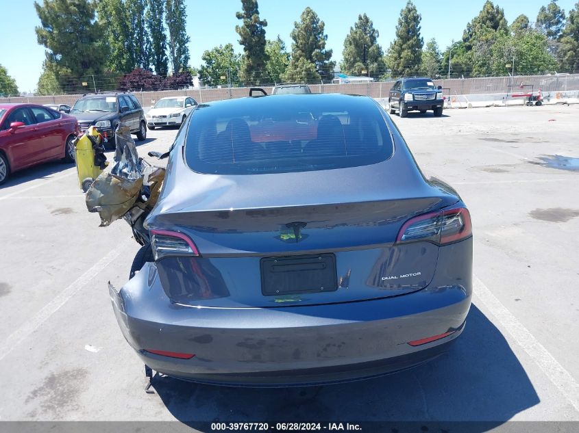 2023 Tesla Model 3 Long Range Dual Motor All-Wheel Drive VIN: 5YJ3E1EB7PF661941 Lot: 39767720