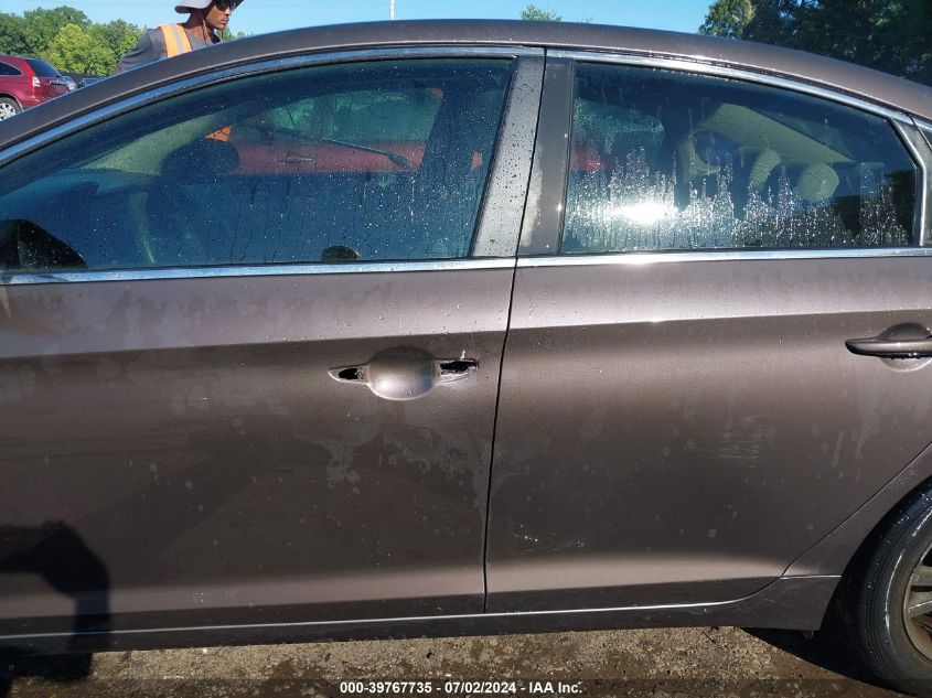 2015 Hyundai Sonata Se VIN: 5NPE24AF3FH035735 Lot: 39767735