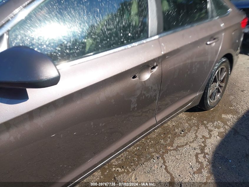 2015 Hyundai Sonata Se VIN: 5NPE24AF3FH035735 Lot: 39767735