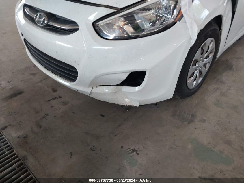 2016 Hyundai Accent Se VIN: KMHCT4AE4GU944050 Lot: 39767736