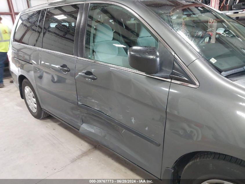 2007 Honda Odyssey Lx VIN: 5FNRL382X7B058473 Lot: 39767773