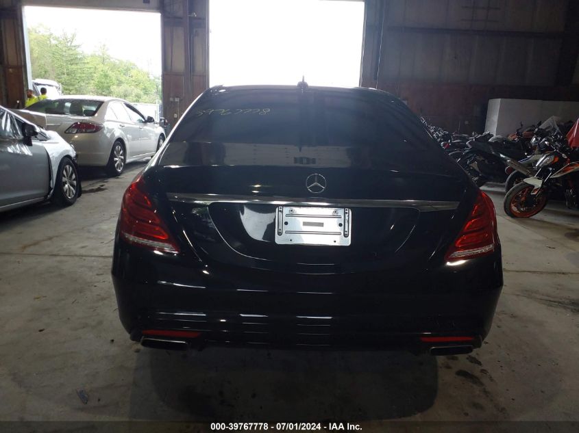 2014 Mercedes-Benz S 550 4Matic VIN: WDDUG8FB0EA044799 Lot: 39767778