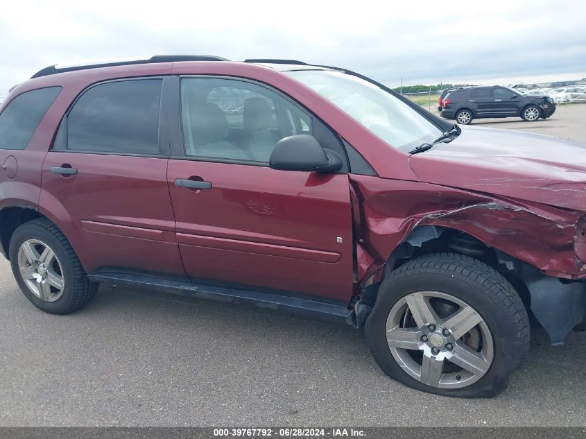 2008 Chevrolet Equinox Ls VIN: 2CNDL23F786309399 Lot: 39767792