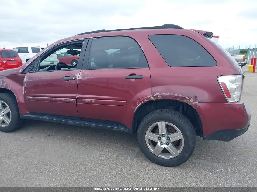 2008 Chevrolet Equinox Ls VIN: 2CNDL23F786309399 Lot: 39767792