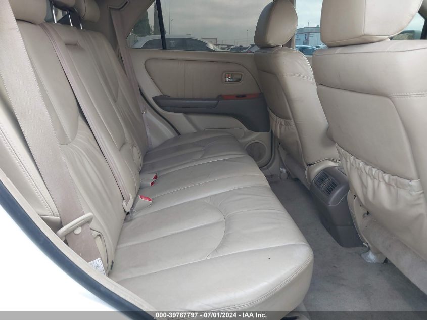 2001 Lexus Rx 300 VIN: JTJGF10U710092695 Lot: 39767797