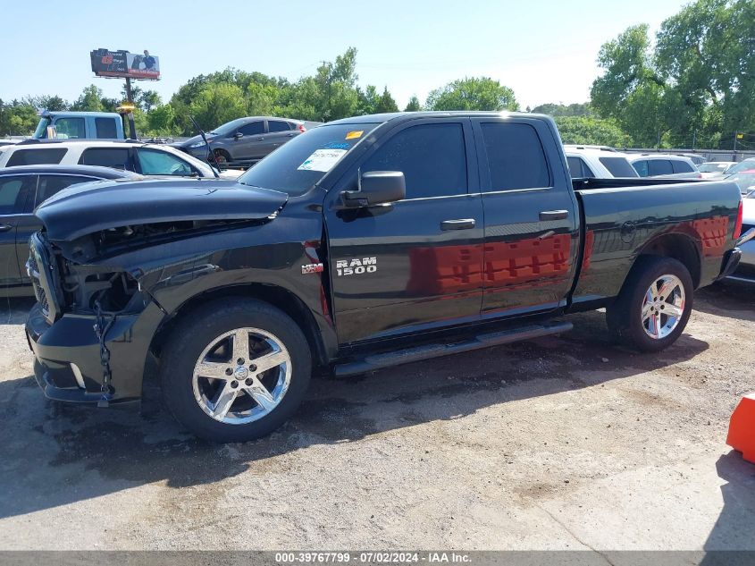 2017 Ram 1500 Express Quad Cab 4X2 6'4 Box VIN: 1C6RR6FT5HS825198 Lot: 39767799