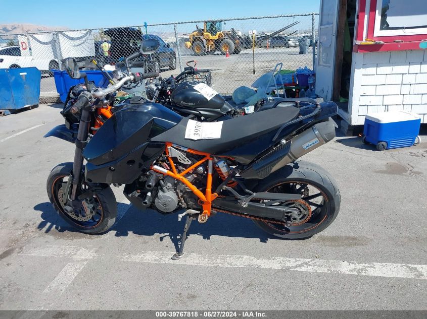 2010 Ktm 990 Supermoto/Touring VIN: VBKVS9401AM967918 Lot: 39767818