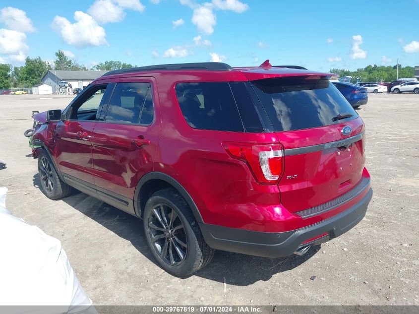 2018 Ford Explorer Xlt VIN: 1FM5K8D87JGB63859 Lot: 39767819