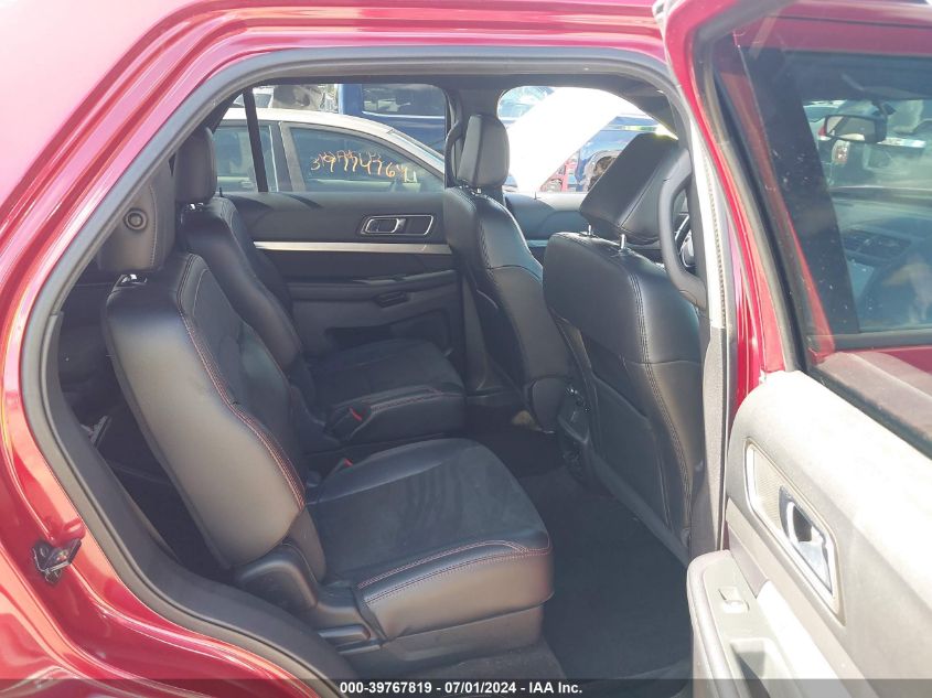 2018 Ford Explorer Xlt VIN: 1FM5K8D87JGB63859 Lot: 39767819