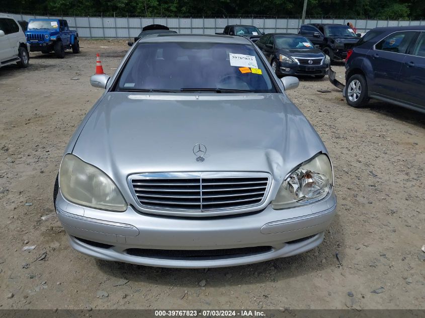 2002 Mercedes-Benz S 430 VIN: WDBNG70J82A299803 Lot: 39767823