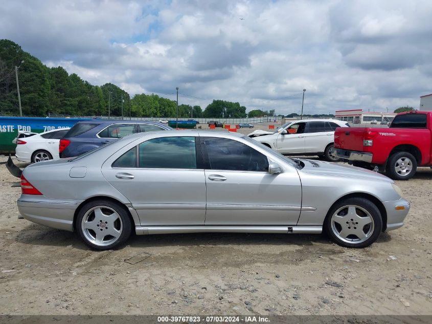 2002 Mercedes-Benz S 430 VIN: WDBNG70J82A299803 Lot: 39767823