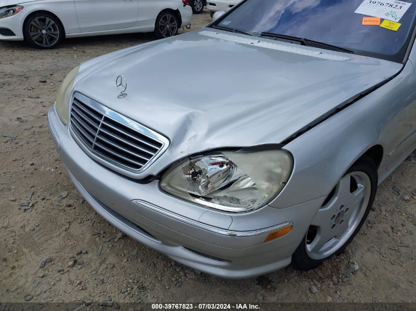 2002 Mercedes-Benz S 430 VIN: WDBNG70J82A299803 Lot: 39767823