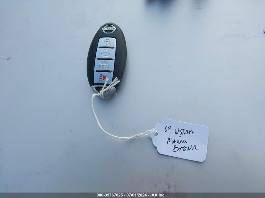 2009 Nissan Altima 2.5 S VIN: 1N4AL21E49N434476 Lot: 39767825