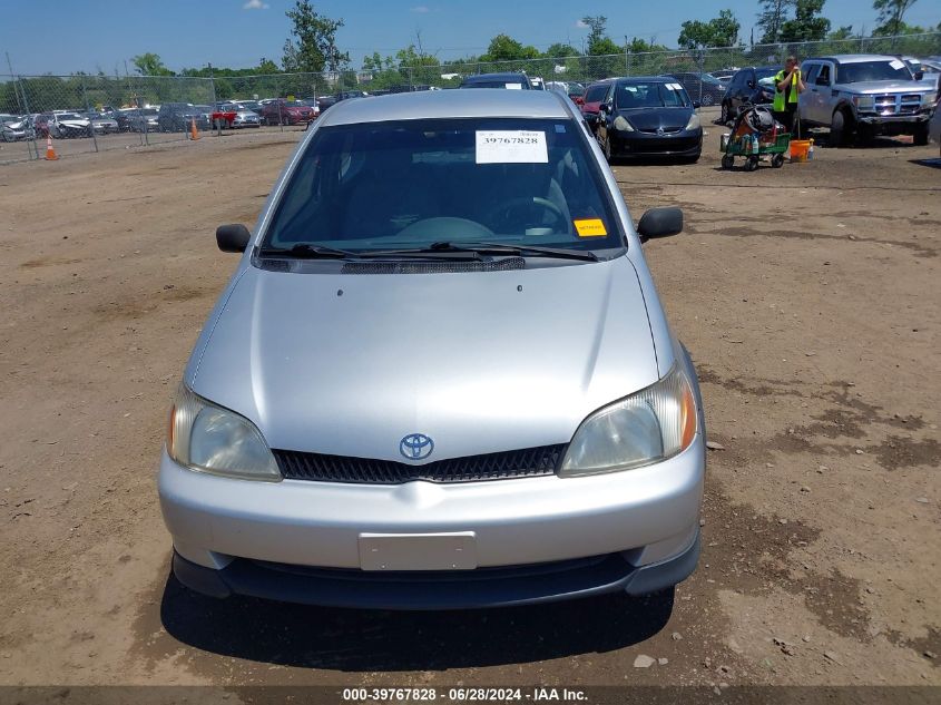 2000 Toyota Echo VIN: JTDAT1230Y0037392 Lot: 39767828