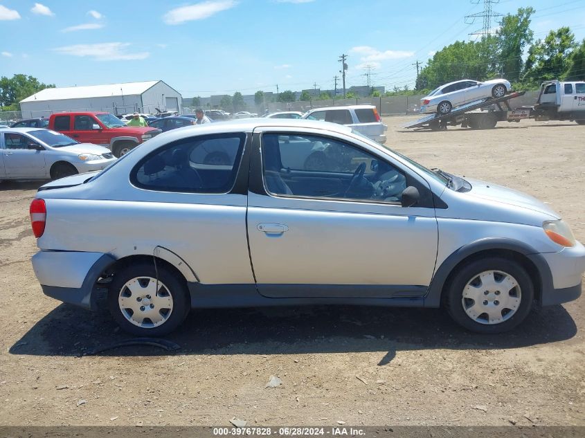 2000 Toyota Echo VIN: JTDAT1230Y0037392 Lot: 39767828