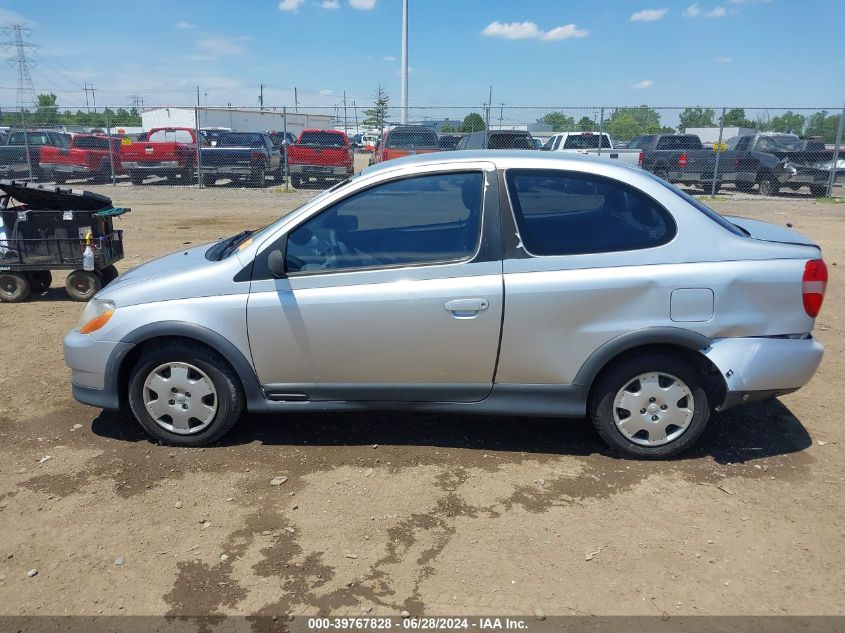 2000 Toyota Echo VIN: JTDAT1230Y0037392 Lot: 39767828