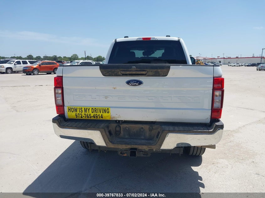 2022 FORD F-250 XLT - 1FT7W2BT1NEF60121