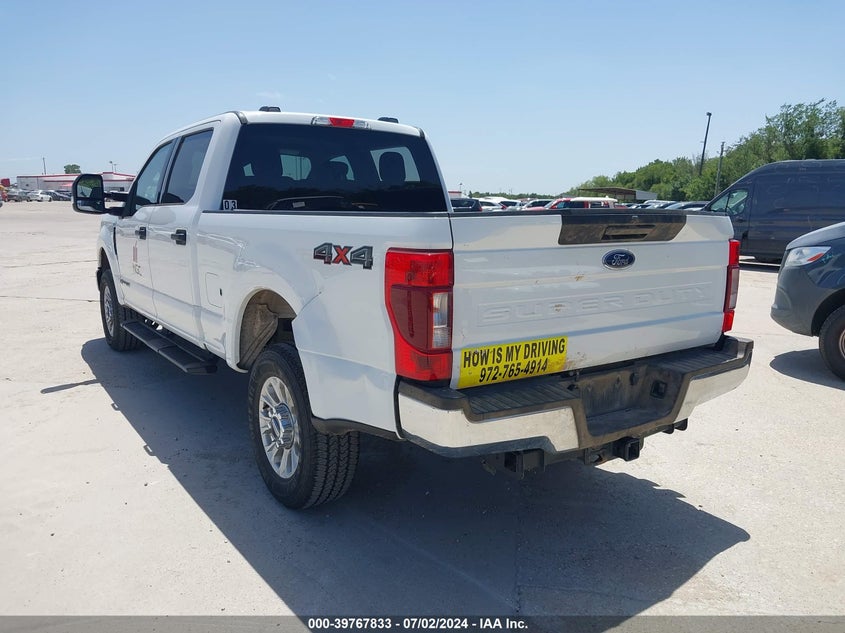 2022 FORD F-250 XLT - 1FT7W2BT1NEF60121