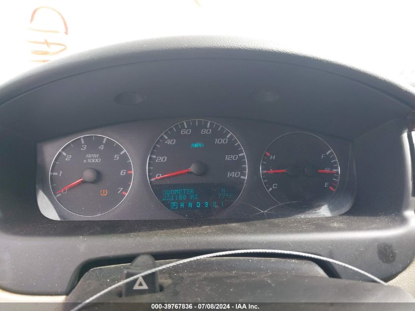 2009 Chevrolet Impala Lt VIN: 2G1WT57K391102103 Lot: 39767836