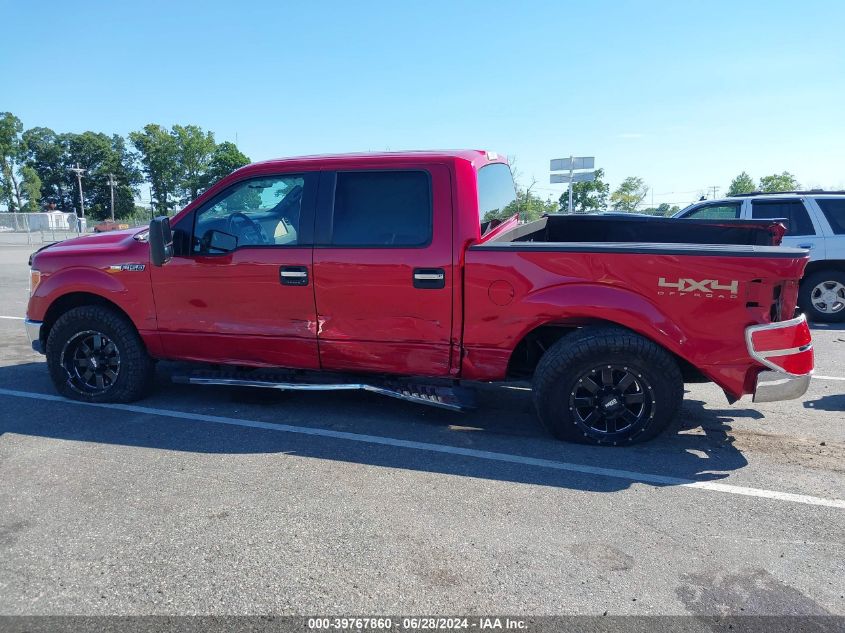 2012 FORD F-150 VIN: 1FTFW1ET7CFB79754