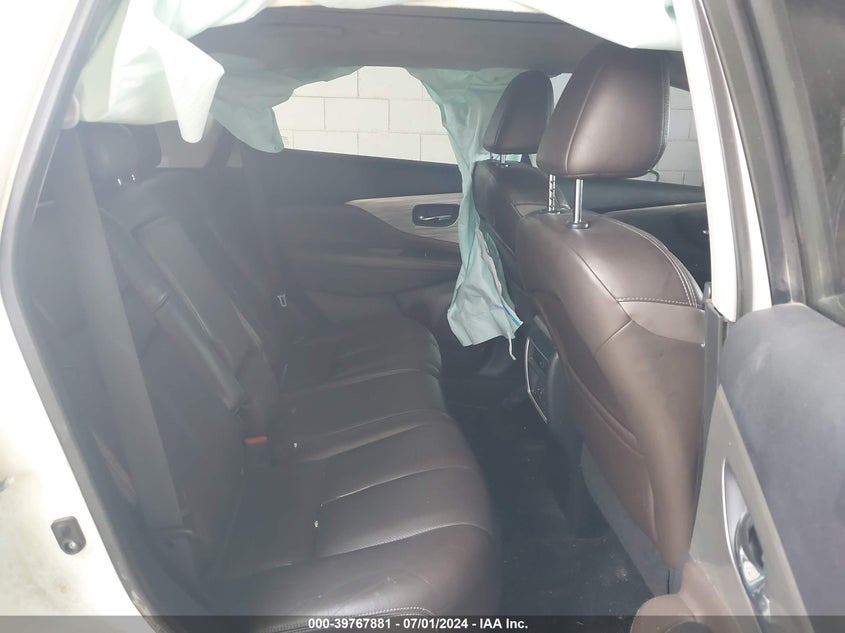 2015 Nissan Murano Sl VIN: 5N1AZ2MH2FN250725 Lot: 39767881