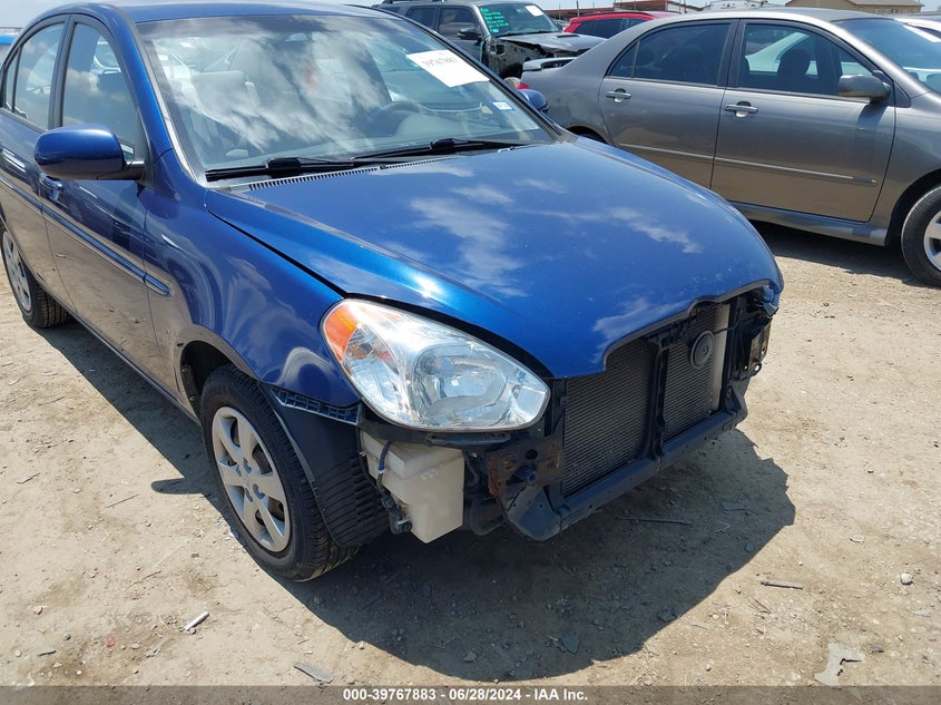 2011 Hyundai Accent Gls VIN: KMHCN4AC5BU533029 Lot: 39767883