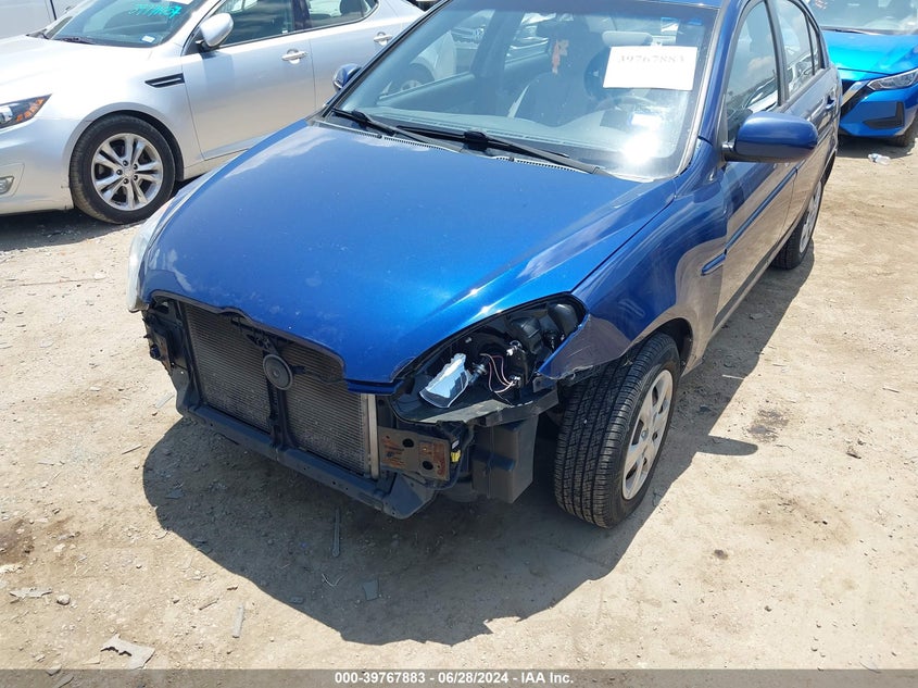 2011 Hyundai Accent Gls VIN: KMHCN4AC5BU533029 Lot: 39767883