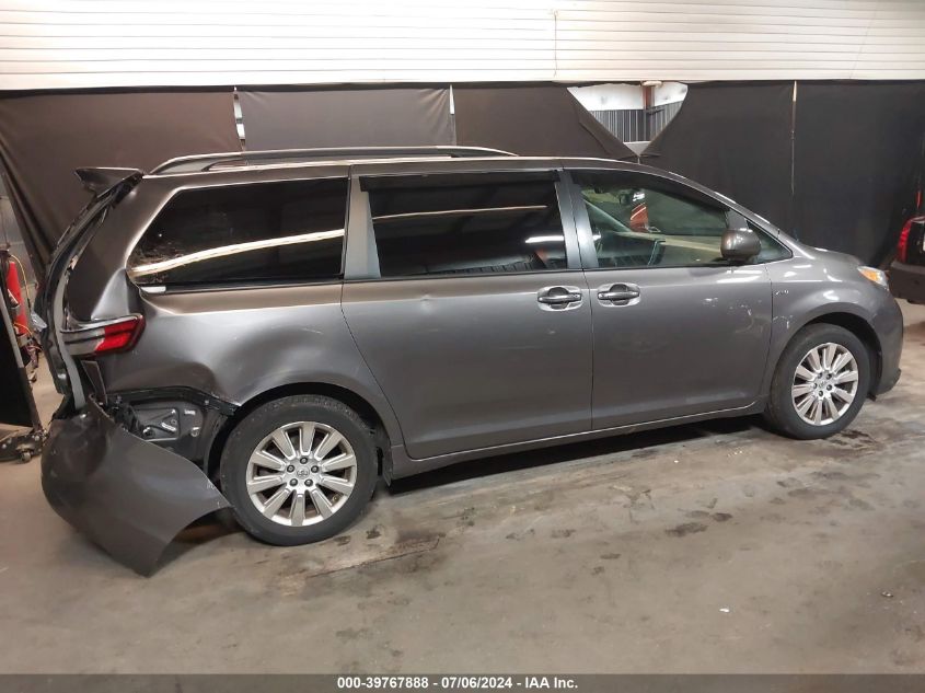 2016 Toyota Sienna Xle 7 Passenger VIN: 5TDDK3DC3GS138950 Lot: 39767888