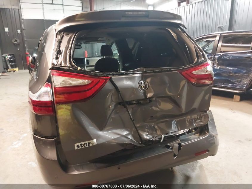 2016 Toyota Sienna Xle 7 Passenger VIN: 5TDDK3DC3GS138950 Lot: 39767888