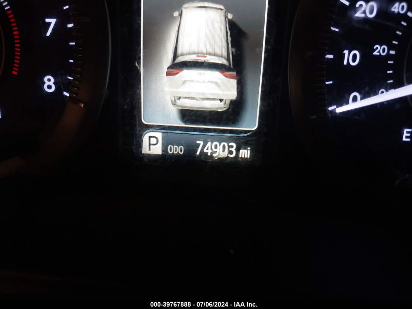 2016 Toyota Sienna Xle 7 Passenger VIN: 5TDDK3DC3GS138950 Lot: 39767888