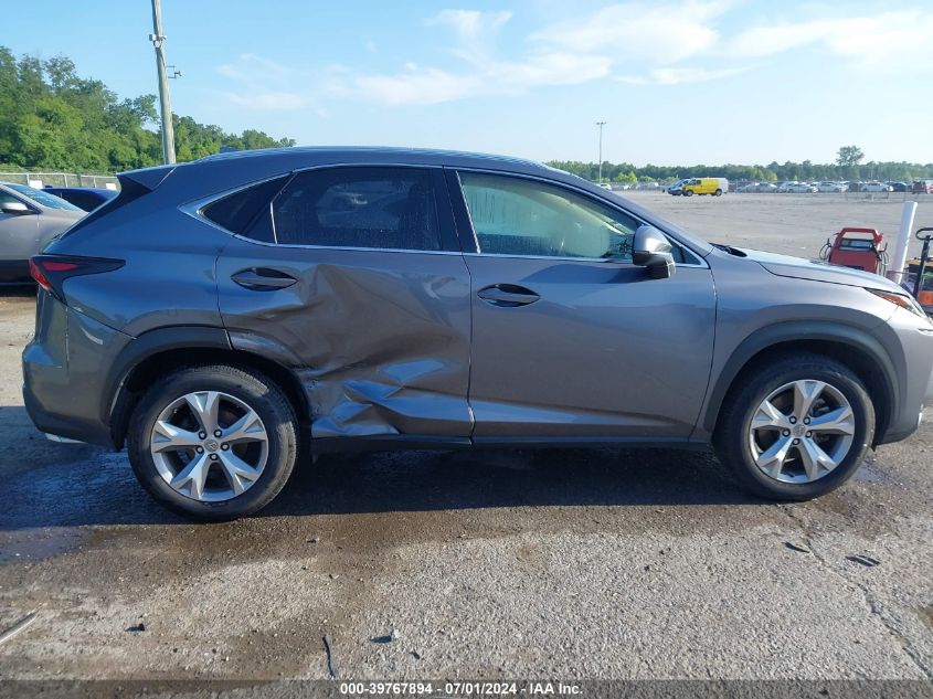 2017 Lexus Nx 200T VIN: JTJBARBZ4H2105076 Lot: 39767894