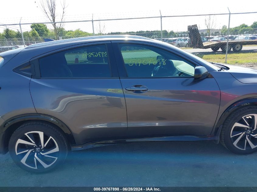 2019 Honda Hr-V Sport VIN: 3CZRU5H18KG705322 Lot: 39767898