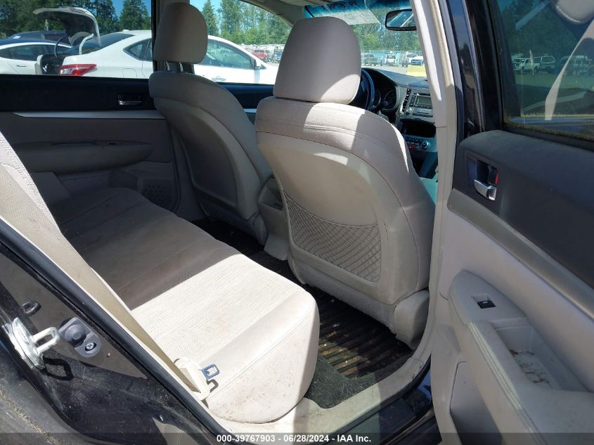 2013 Subaru Outback 2.5I Premium VIN: 4S4BRBGC7D3225736 Lot: 39767903