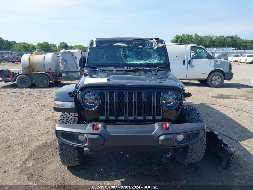 2022 Jeep Wrangler Unlimited Rubicon 4X4 VIN: 1C4HJXFG8NW100641 Lot: 39767907