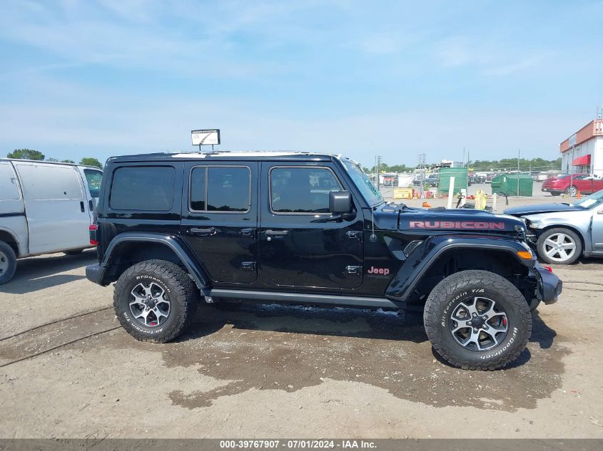 2022 Jeep Wrangler Unlimited Rubicon 4X4 VIN: 1C4HJXFG8NW100641 Lot: 39767907