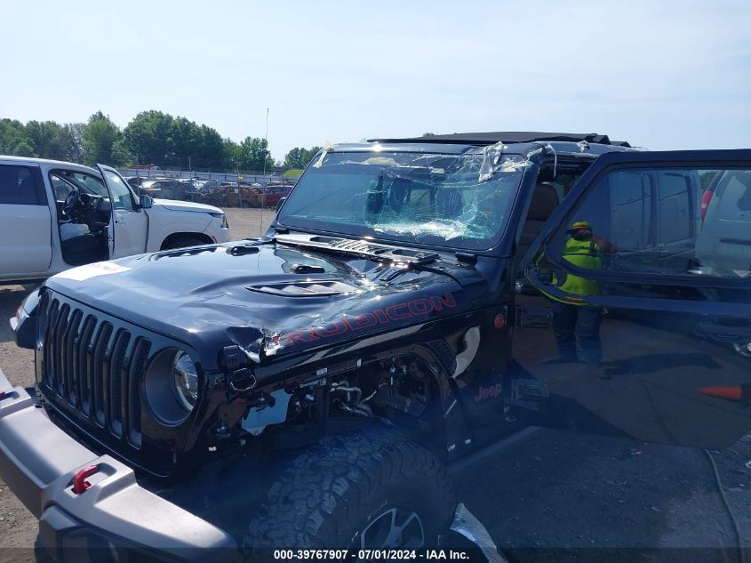 2022 Jeep Wrangler Unlimited Rubicon 4X4 VIN: 1C4HJXFG8NW100641 Lot: 39767907