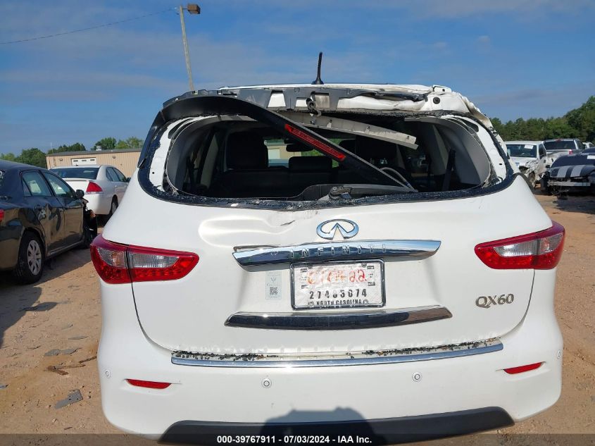 2014 Infiniti Qx60 VIN: 5N1AL0MM9EC514312 Lot: 39767911