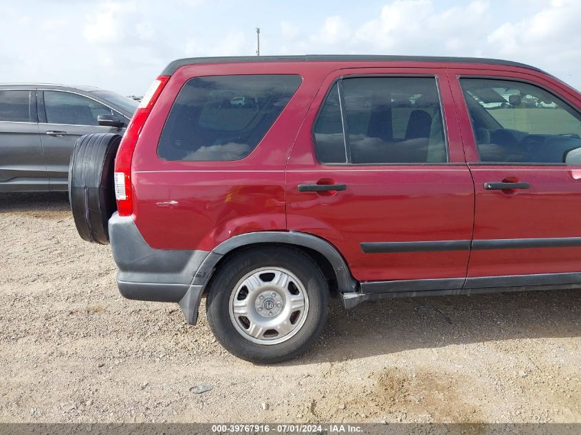 2005 Honda Cr-V Lx VIN: JHLRD68575C015117 Lot: 39767916