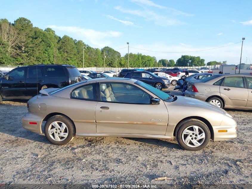 2002 Pontiac Sunfire Se VIN: 1G2JB124827167533 Lot: 39767932