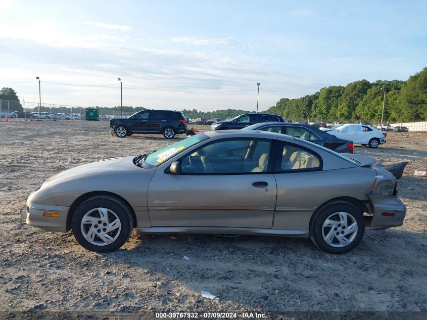 2002 Pontiac Sunfire Se VIN: 1G2JB124827167533 Lot: 39767932