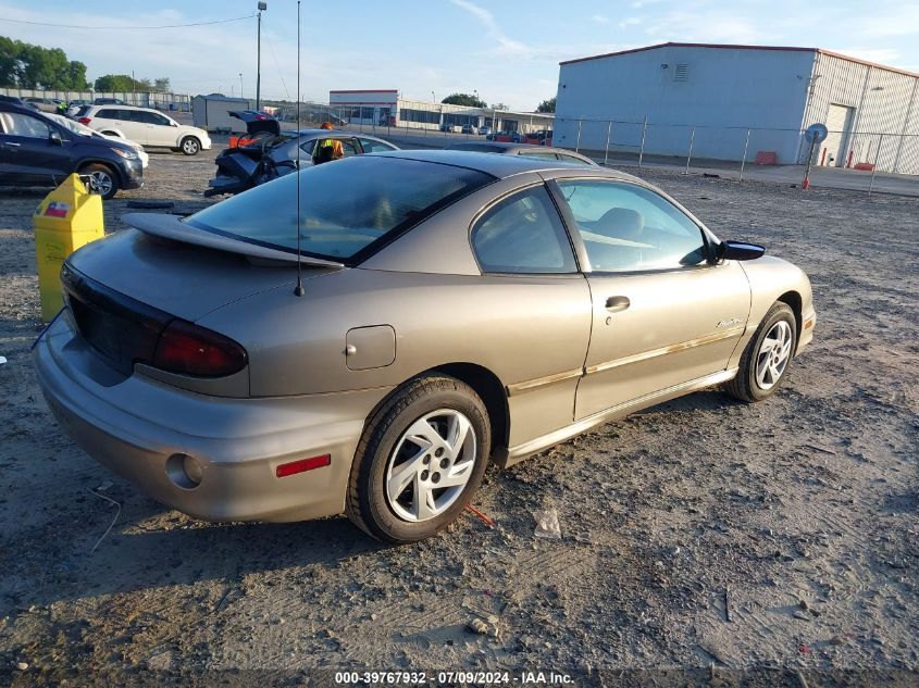 2002 Pontiac Sunfire Se VIN: 1G2JB124827167533 Lot: 39767932