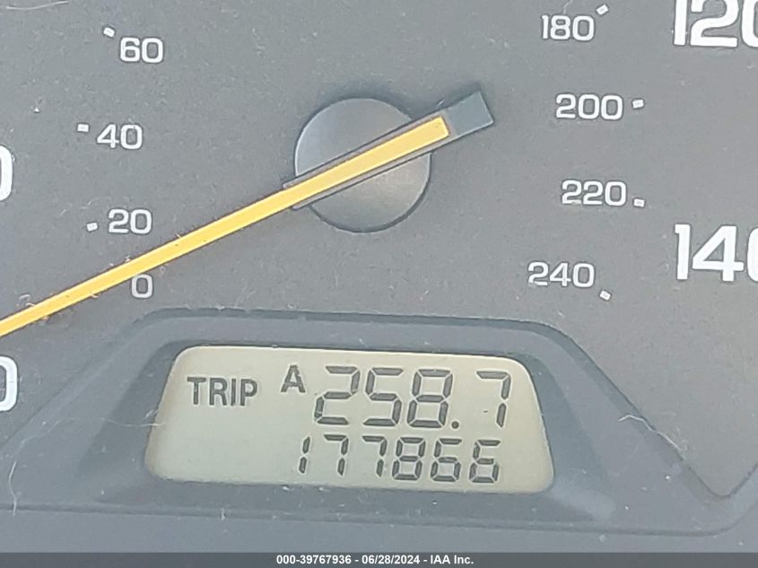 1999 Honda Accord Ex V6 VIN: 1HGCG1655XA052912 Lot: 39767936