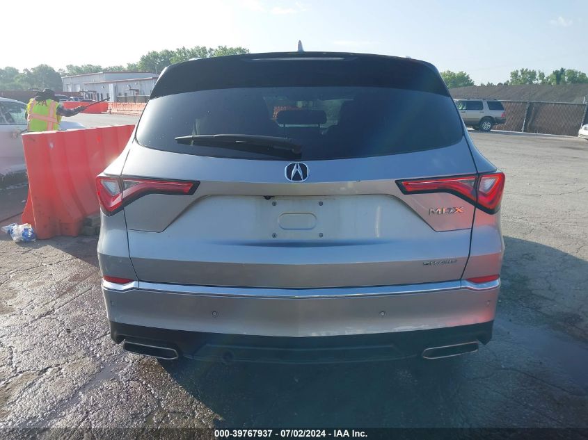 2022 Acura Mdx Advance Package VIN: 5J8YE1H82NL010637 Lot: 39767937