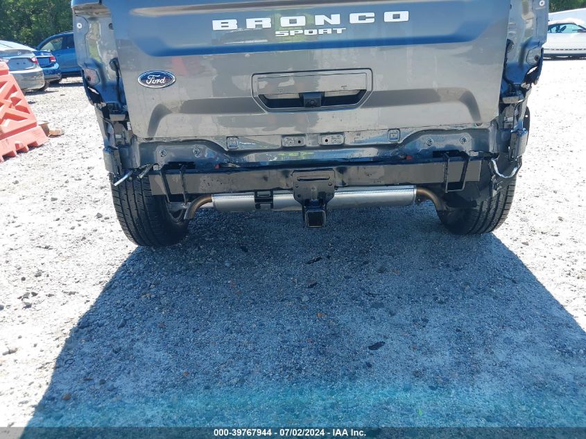 2022 Ford Bronco Sport Big Bend VIN: 3FMCR9B68NRD10005 Lot: 39767944