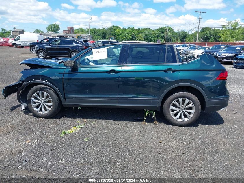 2019 Volkswagen Tiguan 2.0T S VIN: 3VV0B7AX6KM038395 Lot: 39767958