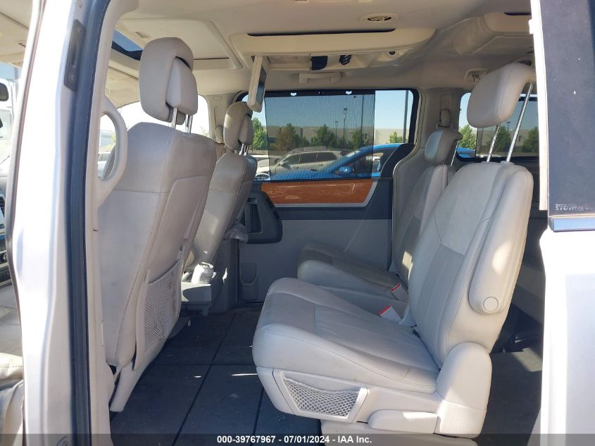 2010 Chrysler Town & Country New Limited VIN: 2A4RR7DX1AR399077 Lot: 39767967