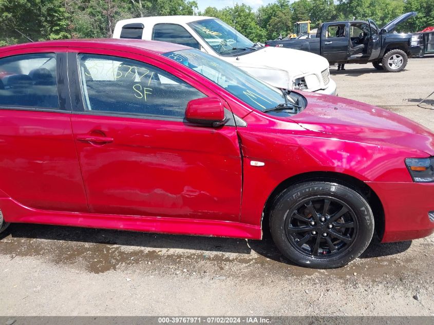 2010 Mitsubishi Lancer Es VIN: JA32U2FU4AU024667 Lot: 39767971