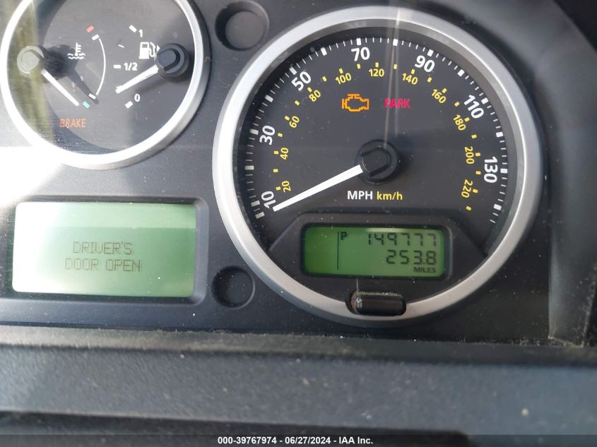 2009 Land Rover Range Rover Sport Hse VIN: SALSK25489A197462 Lot: 39767974