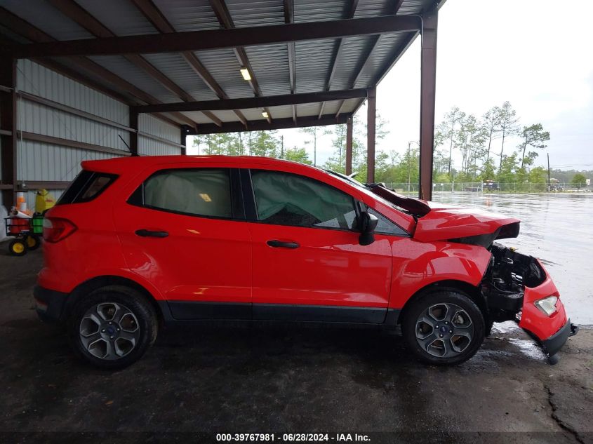 2018 Ford Ecosport S VIN: MAJ3P1RE1JC237292 Lot: 39767981