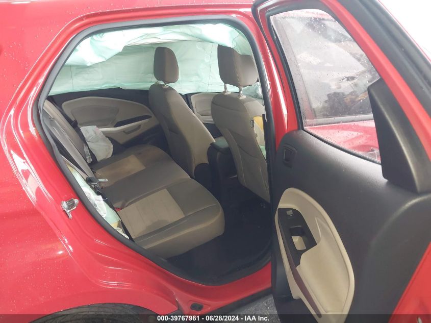 2018 Ford Ecosport S VIN: MAJ3P1RE1JC237292 Lot: 39767981